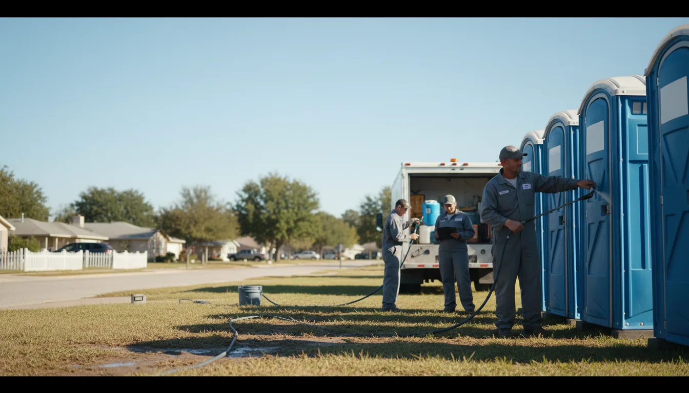 Long-Term Portable Toilet Rental in Sedley, VA near me